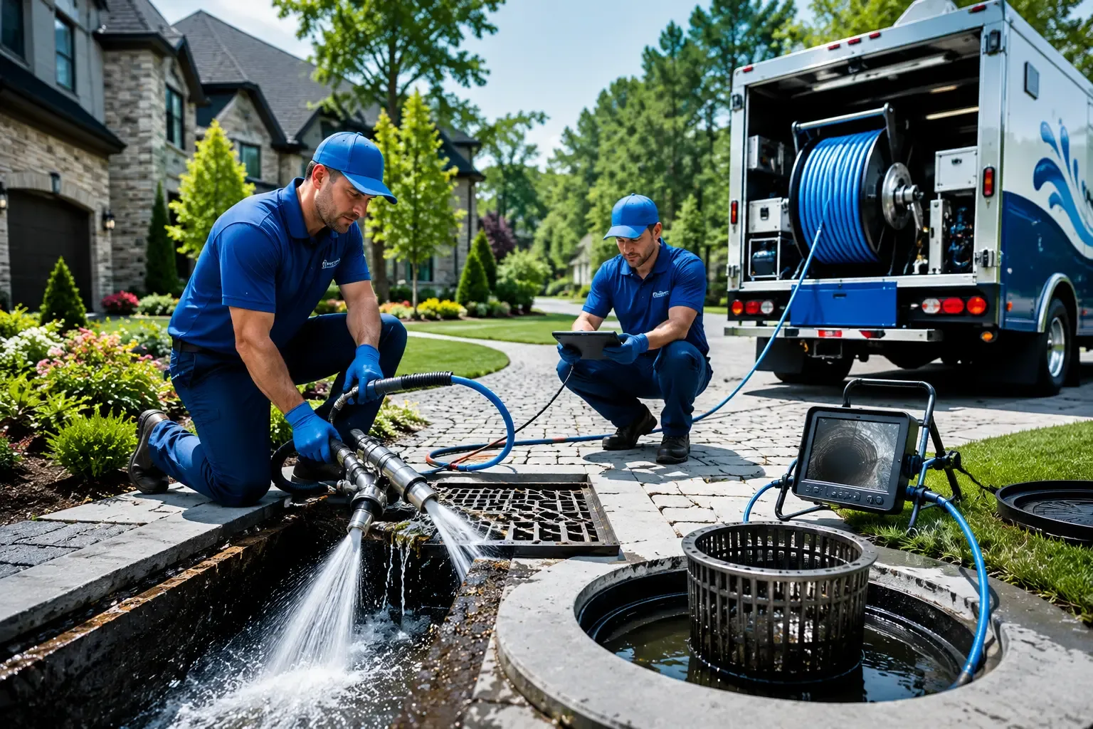Local outdoor drain cleaning professionals in Bluff City, KS